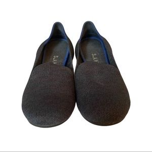 Navy blue rothys size 7